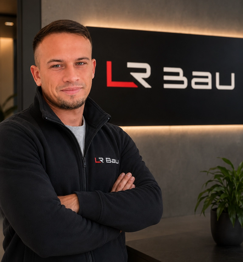 Roman Lysun, Inhaber und Bauleitung von LR Bau Karlsruhe